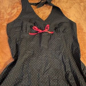 Vintage Morbid halter dress